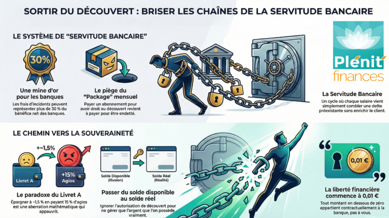 Sortir du découvert - Briser les chaines de la servitude bancaire